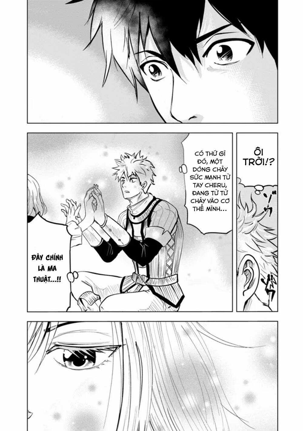 Makyo Seikatsu ~ Gakeppuchi Boken Sha Ga Hiki Komoru Ni Ha Hirosugiru Chapter 4.2 trang 8