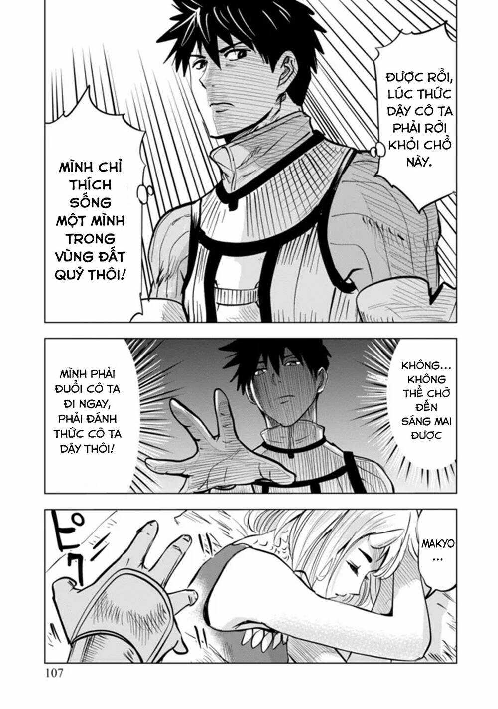 Makyo Seikatsu ~ Gakeppuchi Boken Sha Ga Hiki Komoru Ni Ha Hirosugiru Chapter 4 trang 14