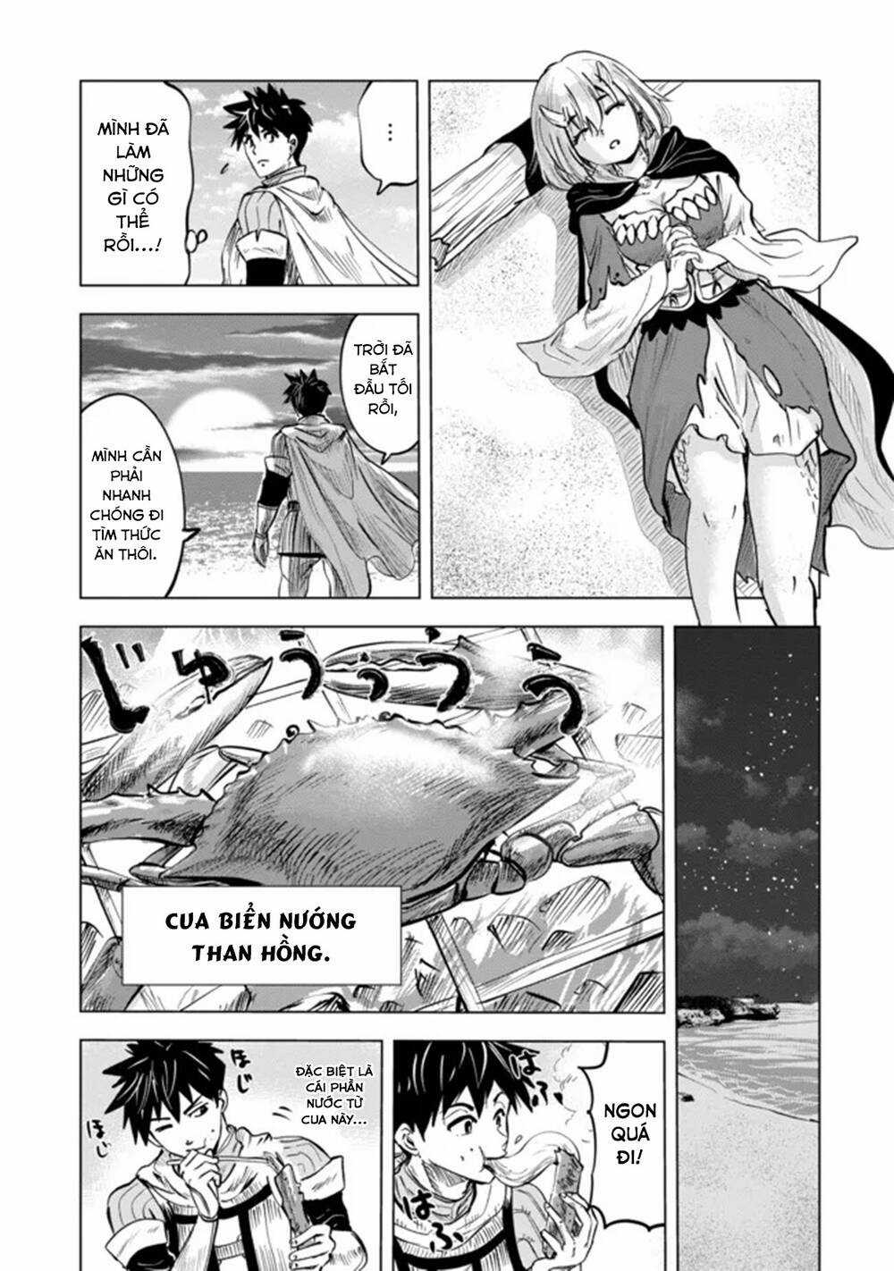 Makyo Seikatsu ~ Gakeppuchi Boken Sha Ga Hiki Komoru Ni Ha Hirosugiru Chapter 4 trang 2