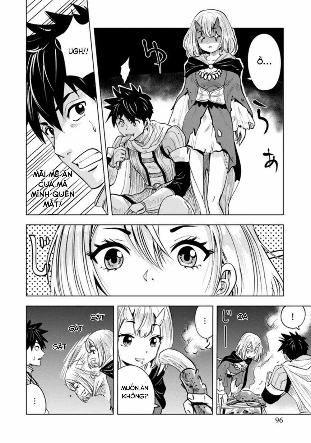 Makyo Seikatsu ~ Gakeppuchi Boken Sha Ga Hiki Komoru Ni Ha Hirosugiru Chapter 4 trang 3