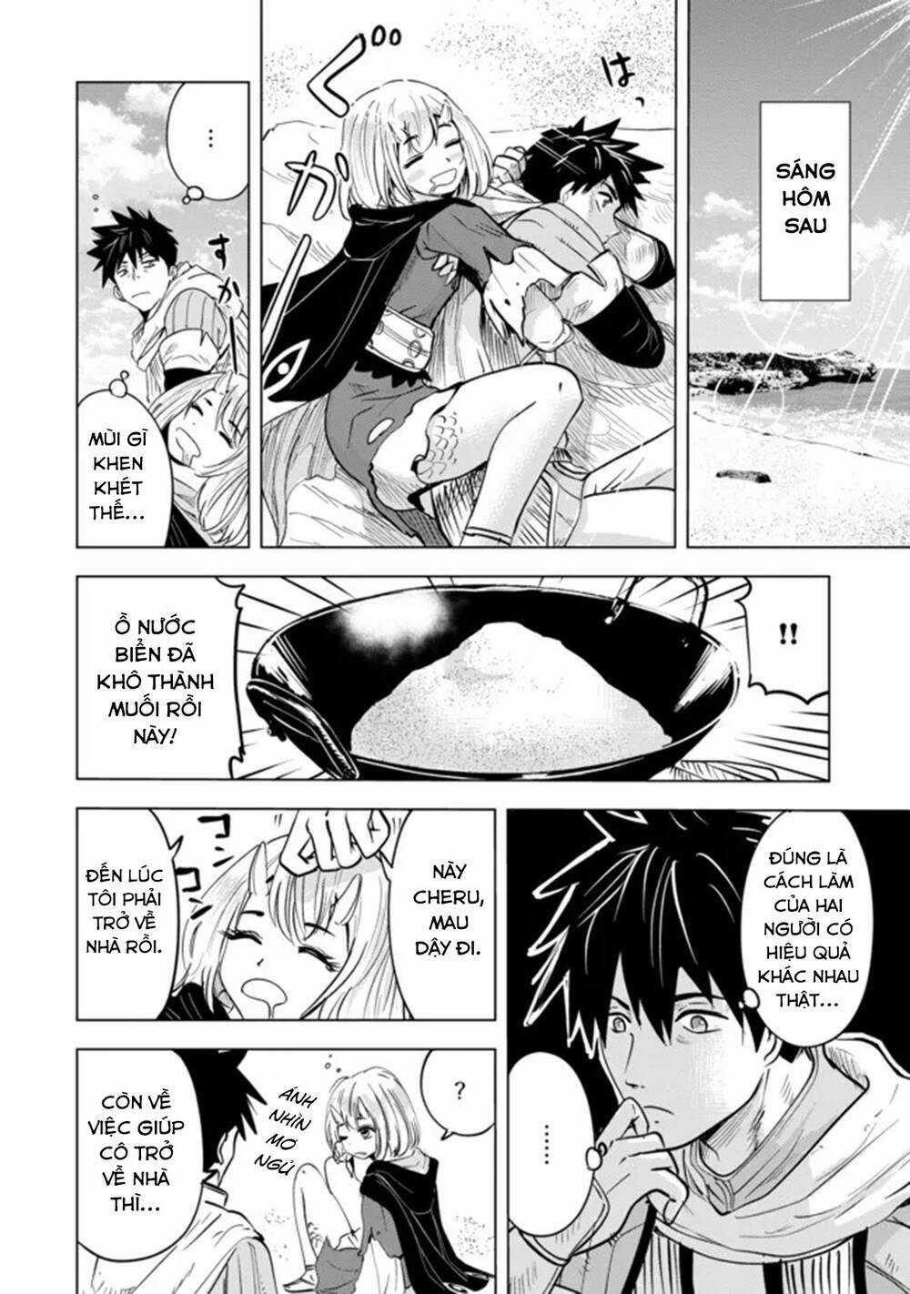 Makyo Seikatsu ~ Gakeppuchi Boken Sha Ga Hiki Komoru Ni Ha Hirosugiru Chapter 4 trang 9