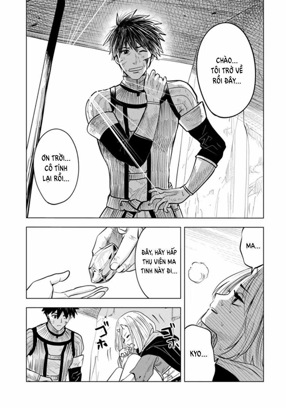 Makyo Seikatsu ~ Gakeppuchi Boken Sha Ga Hiki Komoru Ni Ha Hirosugiru Chapter 5.2 trang 13