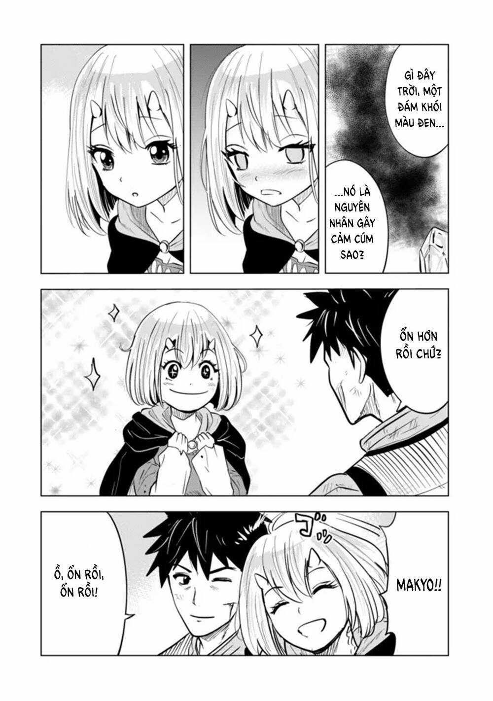 Makyo Seikatsu ~ Gakeppuchi Boken Sha Ga Hiki Komoru Ni Ha Hirosugiru Chapter 5.2 trang 14