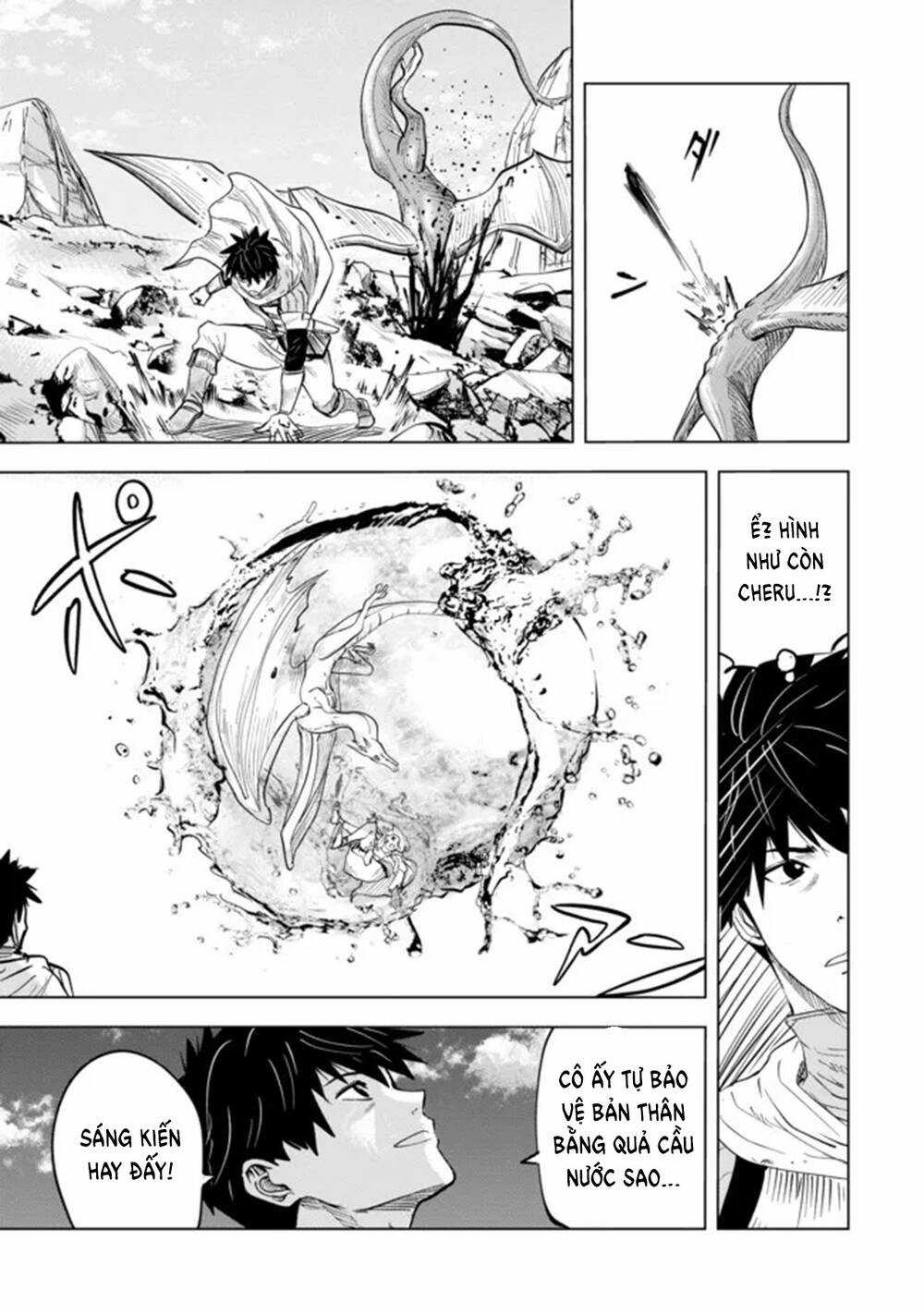 Makyo Seikatsu ~ Gakeppuchi Boken Sha Ga Hiki Komoru Ni Ha Hirosugiru Chapter 5.2 trang 3