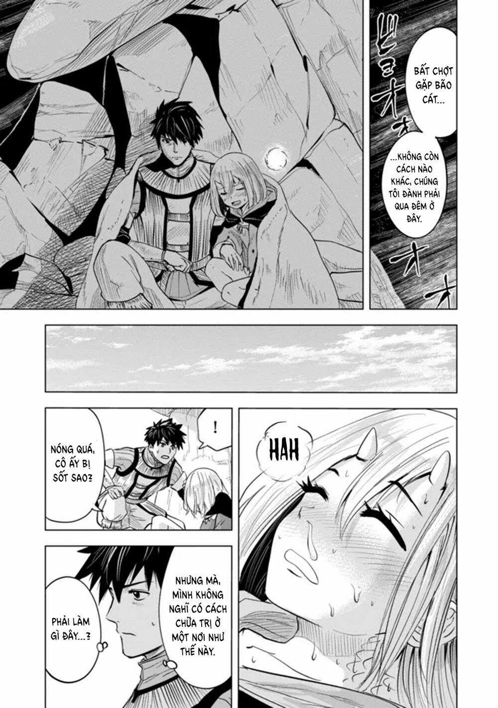 Makyo Seikatsu ~ Gakeppuchi Boken Sha Ga Hiki Komoru Ni Ha Hirosugiru Chapter 5.2 trang 5