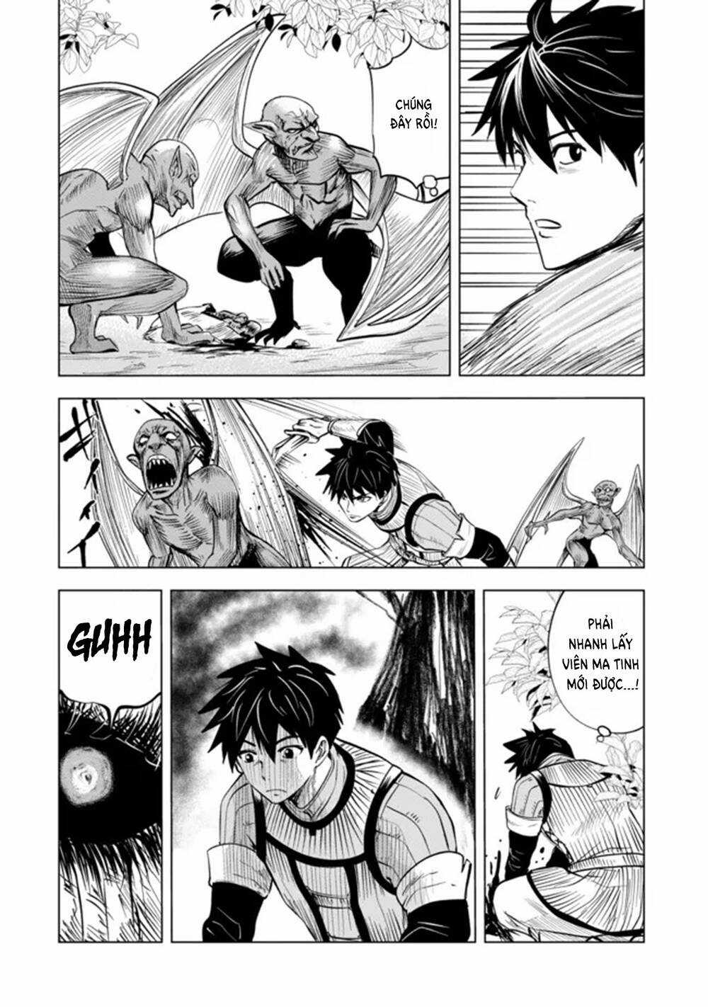 Makyo Seikatsu ~ Gakeppuchi Boken Sha Ga Hiki Komoru Ni Ha Hirosugiru Chapter 5.2 trang 8