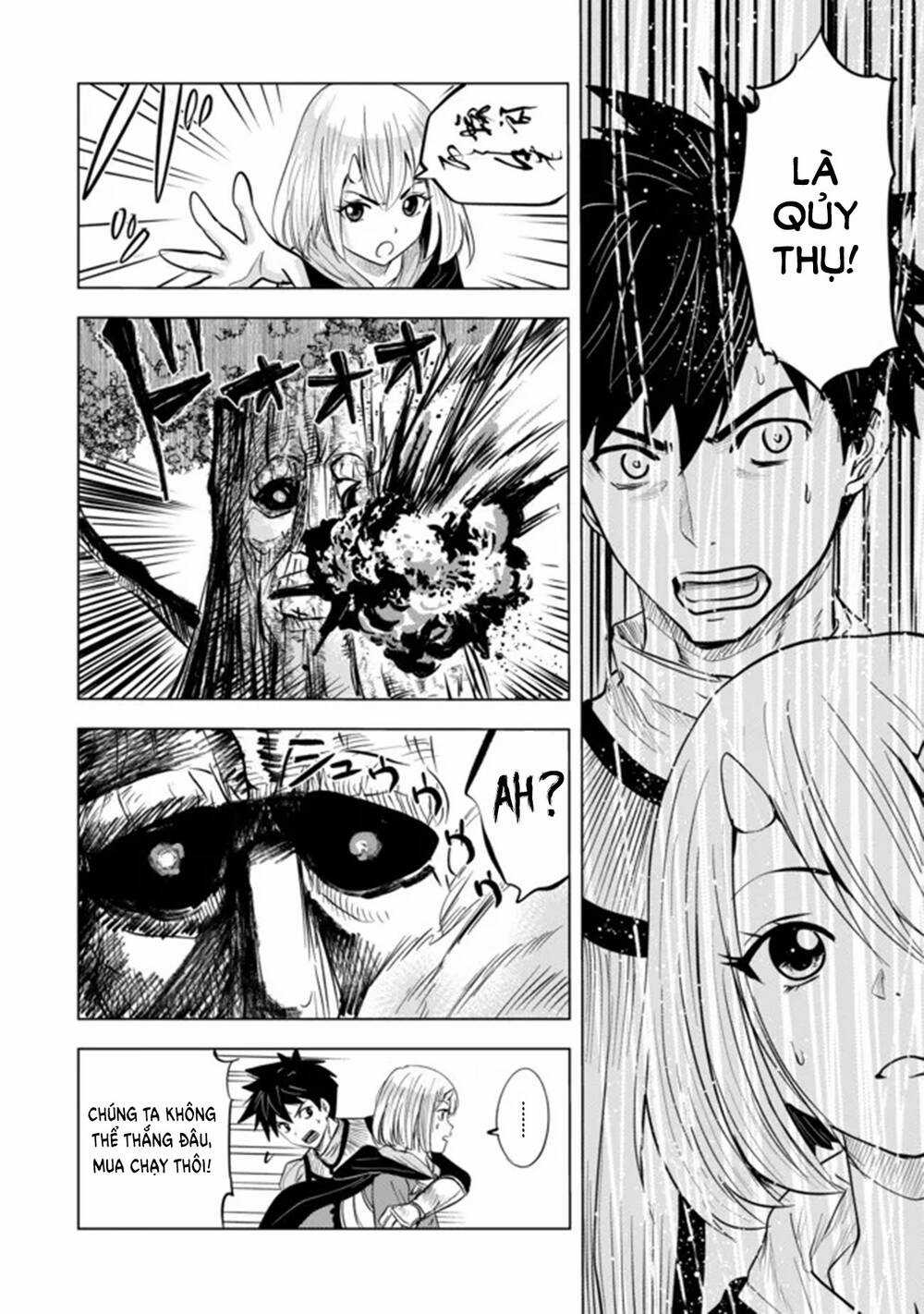 Makyo Seikatsu ~ Gakeppuchi Boken Sha Ga Hiki Komoru Ni Ha Hirosugiru Chapter 5 trang 11