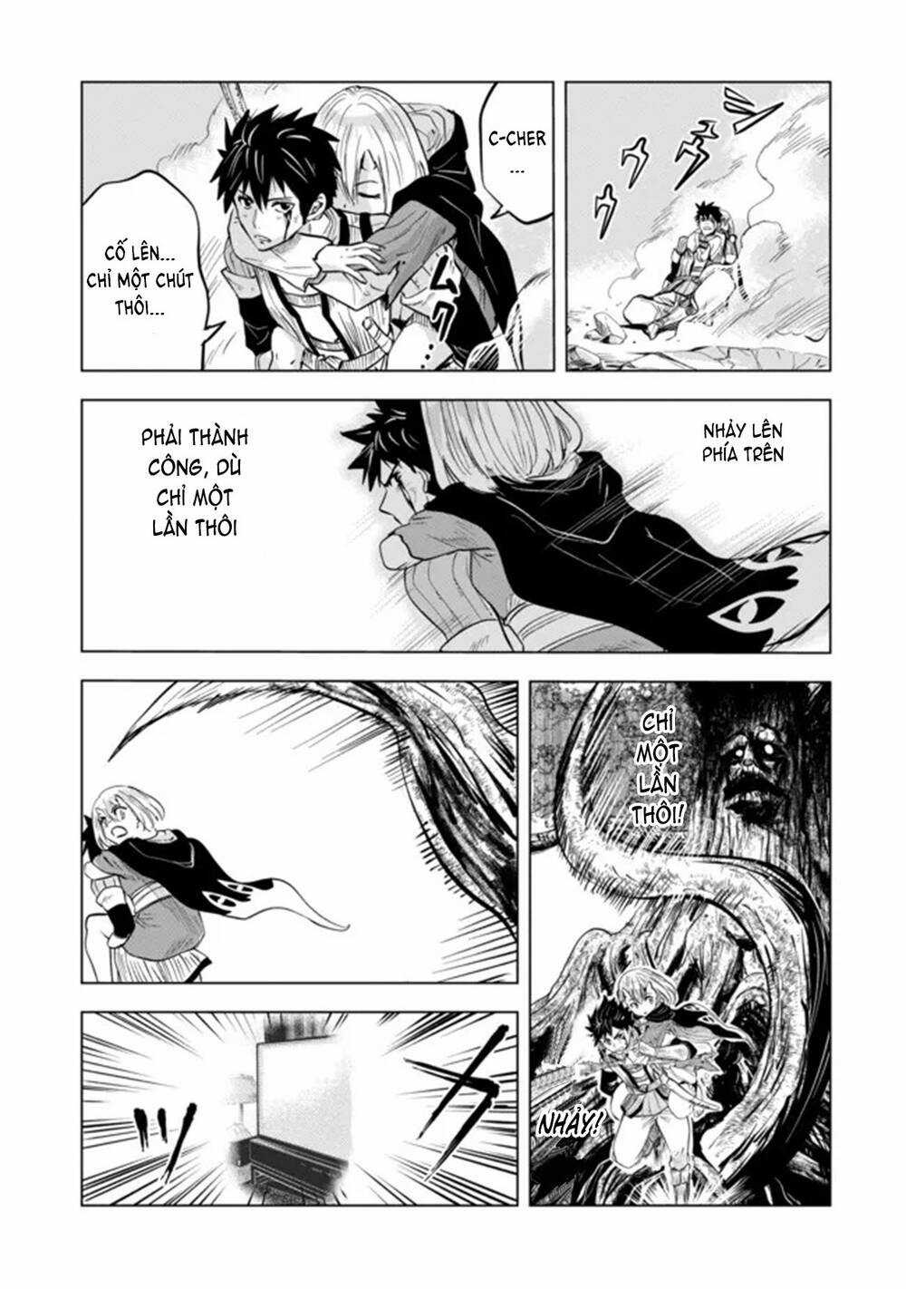 Makyo Seikatsu ~ Gakeppuchi Boken Sha Ga Hiki Komoru Ni Ha Hirosugiru Chapter 5 trang 14