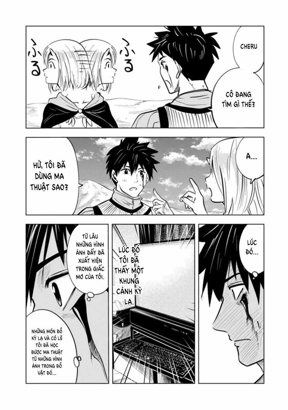 Makyo Seikatsu ~ Gakeppuchi Boken Sha Ga Hiki Komoru Ni Ha Hirosugiru Chapter 5 trang 18