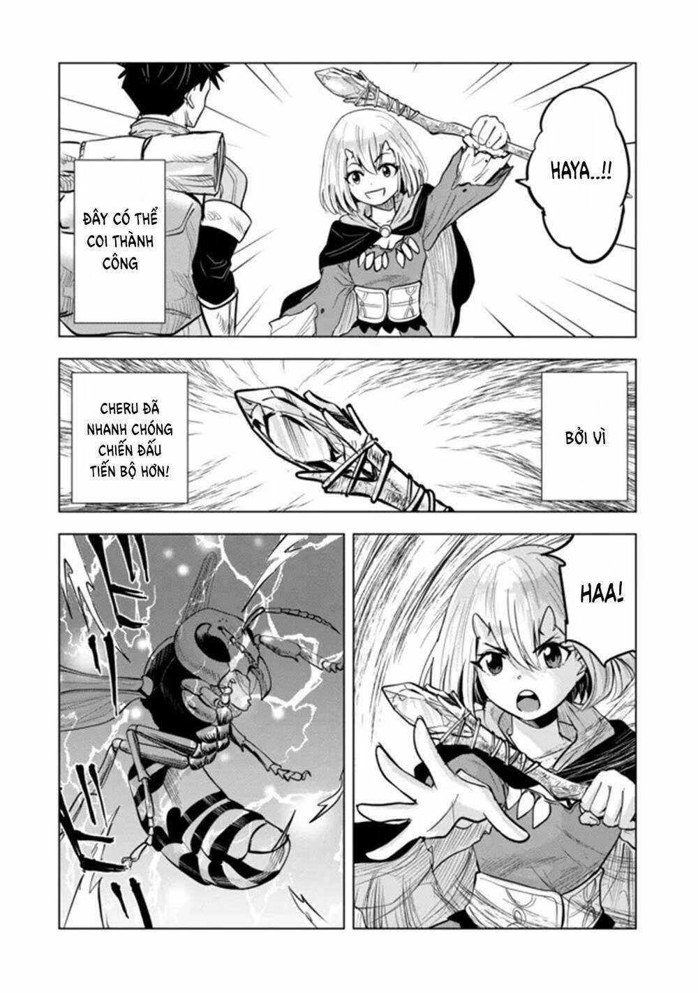 Makyo Seikatsu ~ Gakeppuchi Boken Sha Ga Hiki Komoru Ni Ha Hirosugiru Chapter 5 trang 5