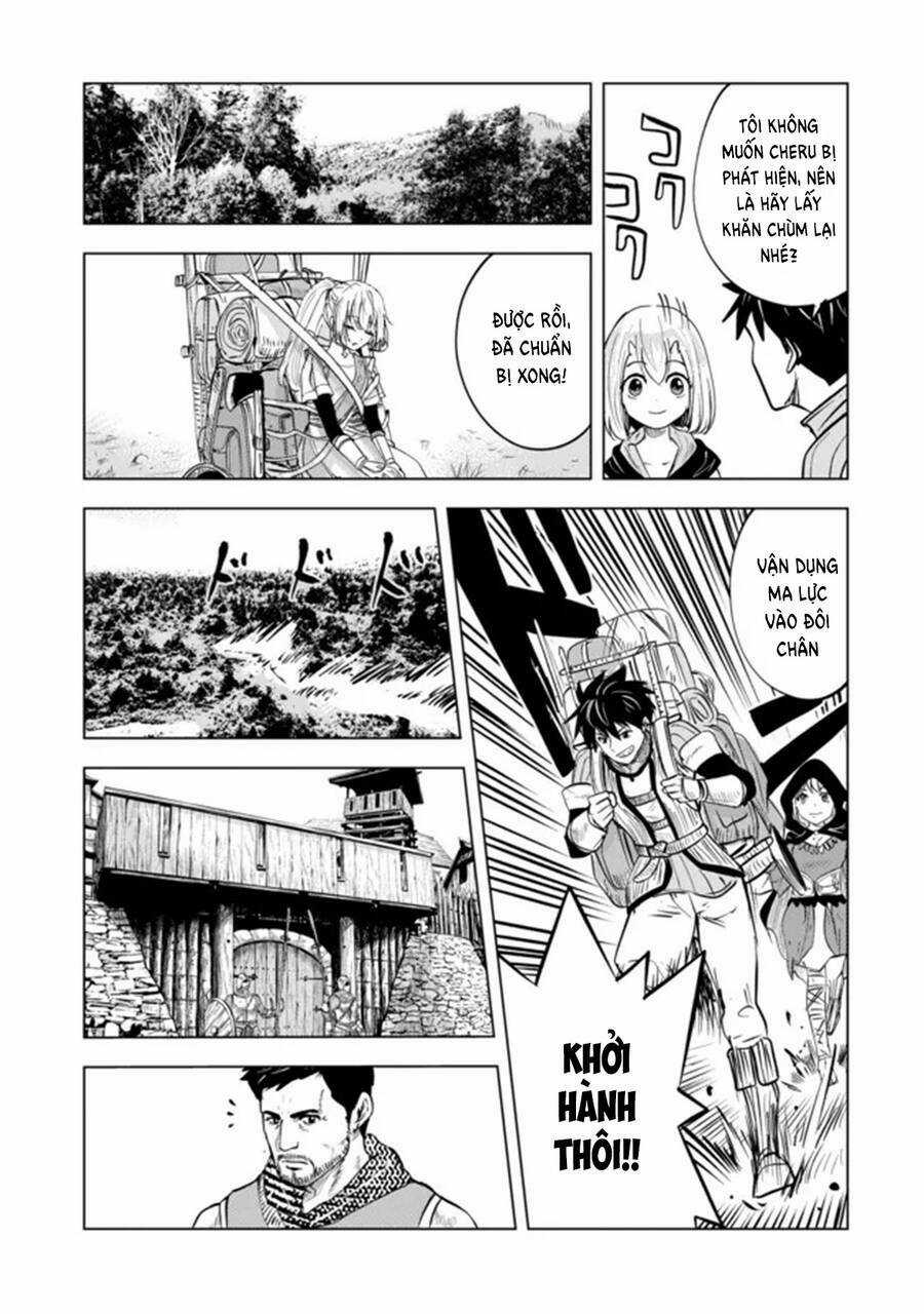 Makyo Seikatsu ~ Gakeppuchi Boken Sha Ga Hiki Komoru Ni Ha Hirosugiru Chapter 6 trang 10