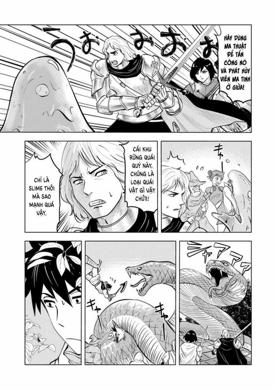 Makyo Seikatsu ~ Gakeppuchi Boken Sha Ga Hiki Komoru Ni Ha Hirosugiru Chapter 6 trang 4