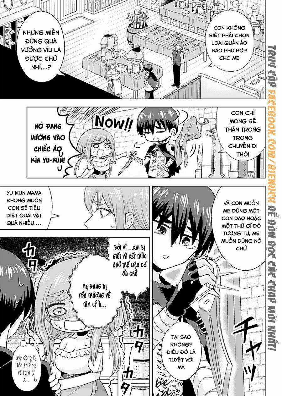 Mamori Mama Wa O Yobi Janai No!? Isekai Musuko Hankoki 〜 Chapter 9 trang 3
