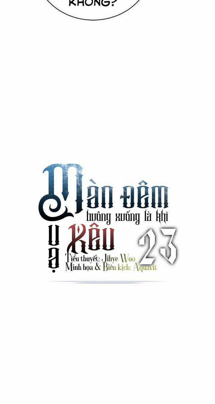 Màn Đêm Buông Xuống Là Khi Qụa Kêu Chapter 23 trang 18