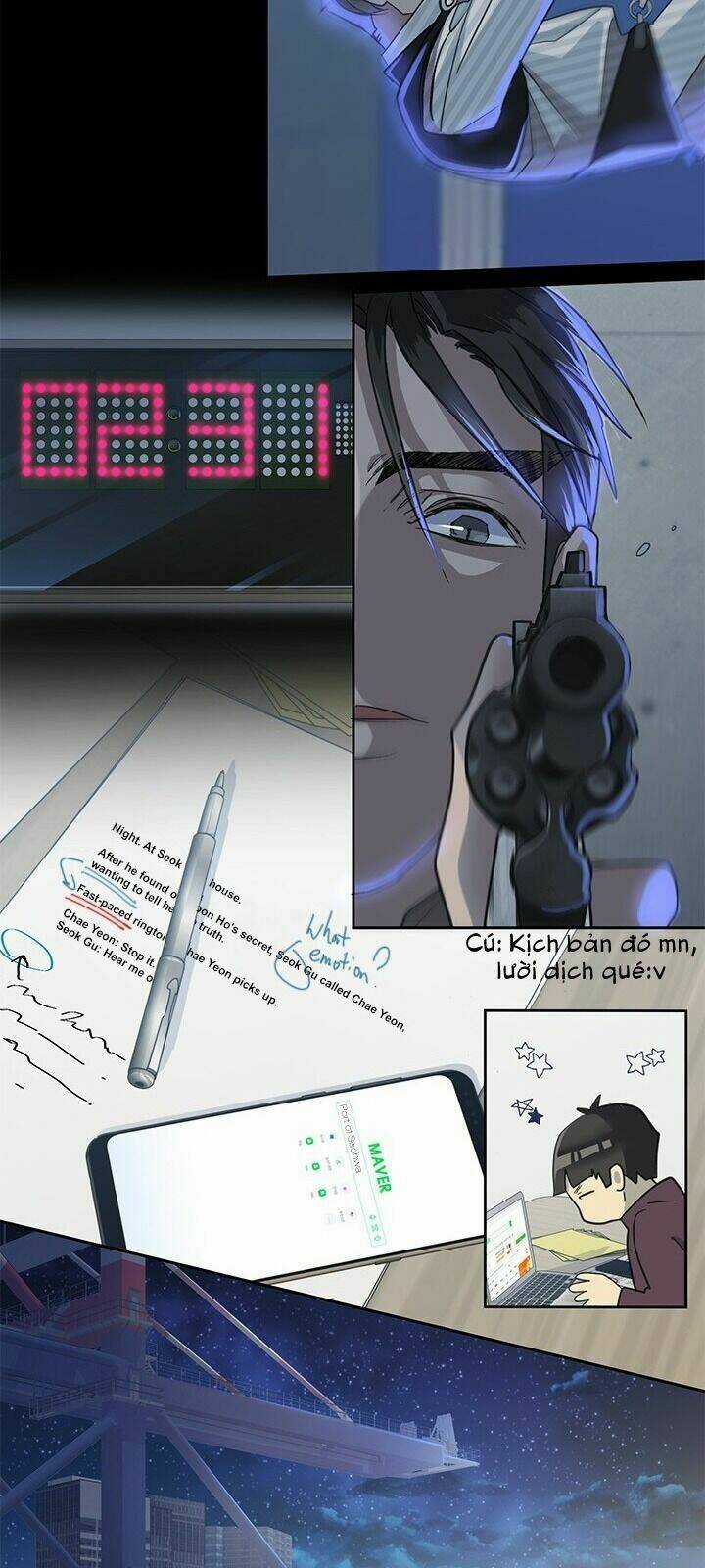 Màn Đêm Buông Xuống Là Khi Qụa Kêu Chapter 3 trang 34