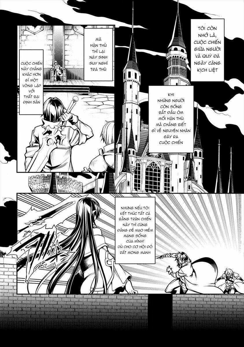 Manadeshi Ni Uragirarete Shinda Ossan Yuusha, Shijou Saikyou No Maou Toshite Ikikaeru Chapter 0.5 trang 4