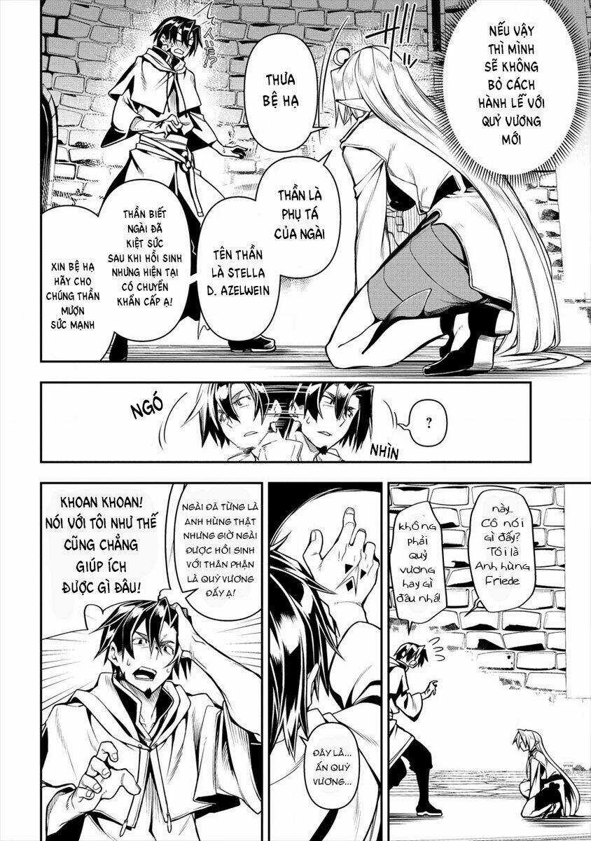Manadeshi Ni Uragirarete Shinda Ossan Yuusha, Shijou Saikyou No Maou Toshite Ikikaeru Chapter 1 trang 9