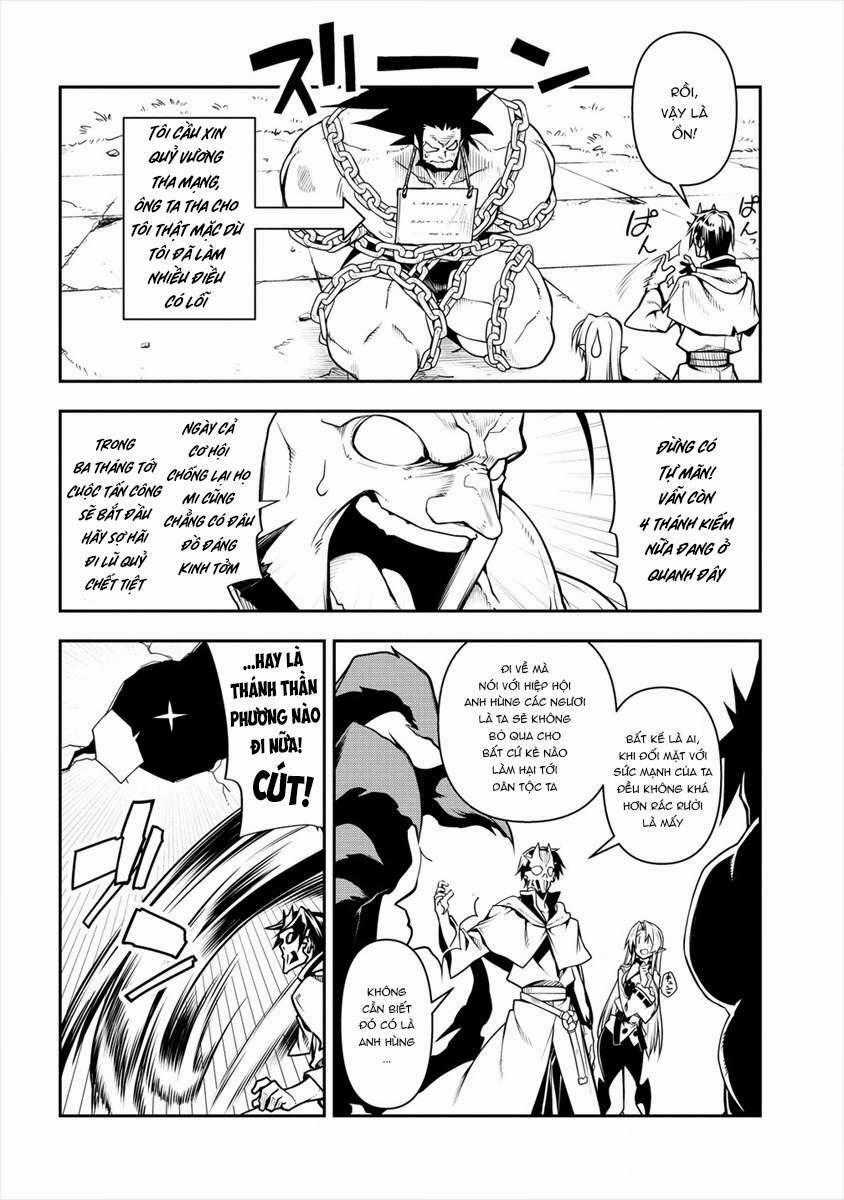 Manadeshi Ni Uragirarete Shinda Ossan Yuusha, Shijou Saikyou No Maou Toshite Ikikaeru Chapter 2.2 trang 27