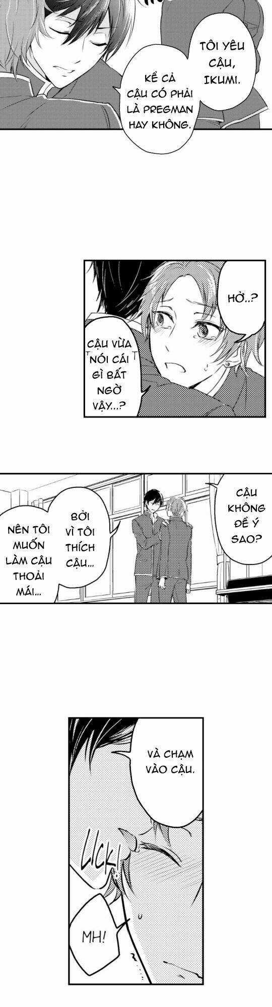 Mang Thai Ở Trường Nam Sinh Chapter 11 trang 9