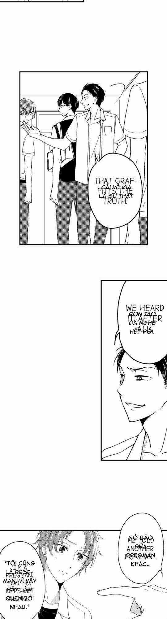 Mang Thai Ở Trường Nam Sinh Chapter 19 trang 8