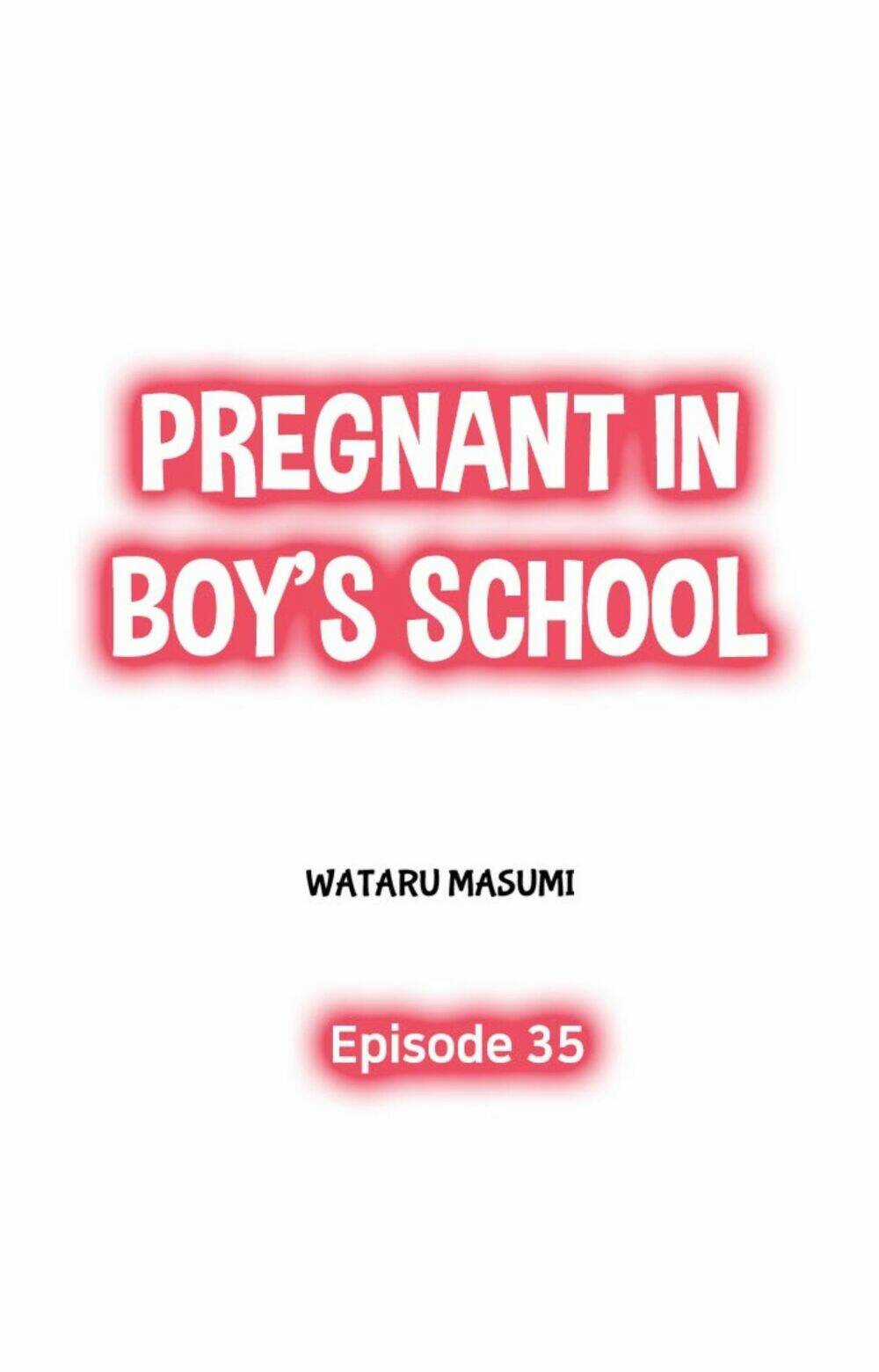 Mang Thai Ở Trường Nam Sinh Chapter 35 trang 0