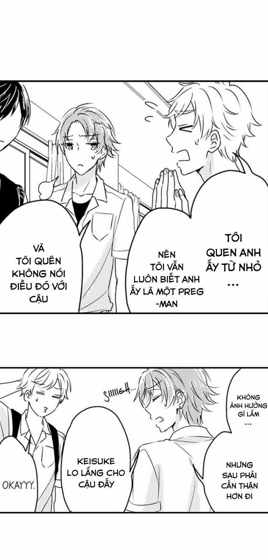 Mang Thai Ở Trường Nam Sinh Chapter 50 trang 21