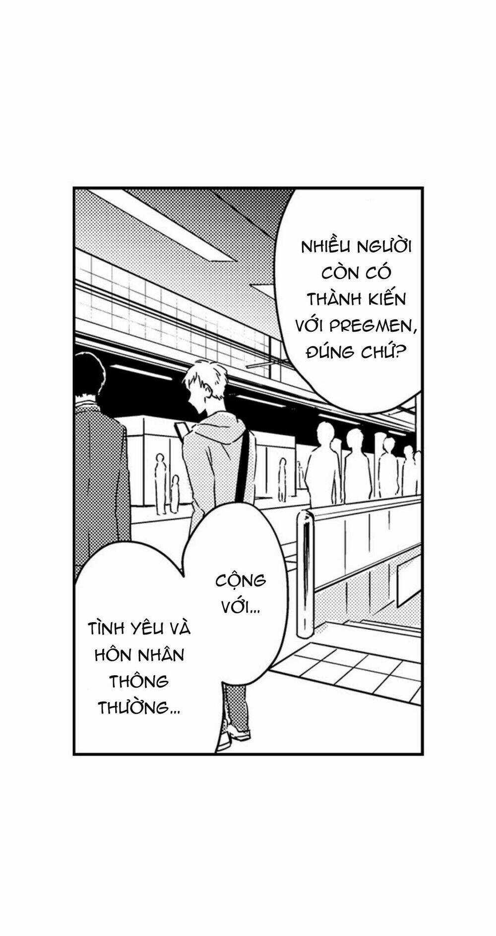 Mang Thai Ở Trường Nam Sinh Chapter 57 trang 35