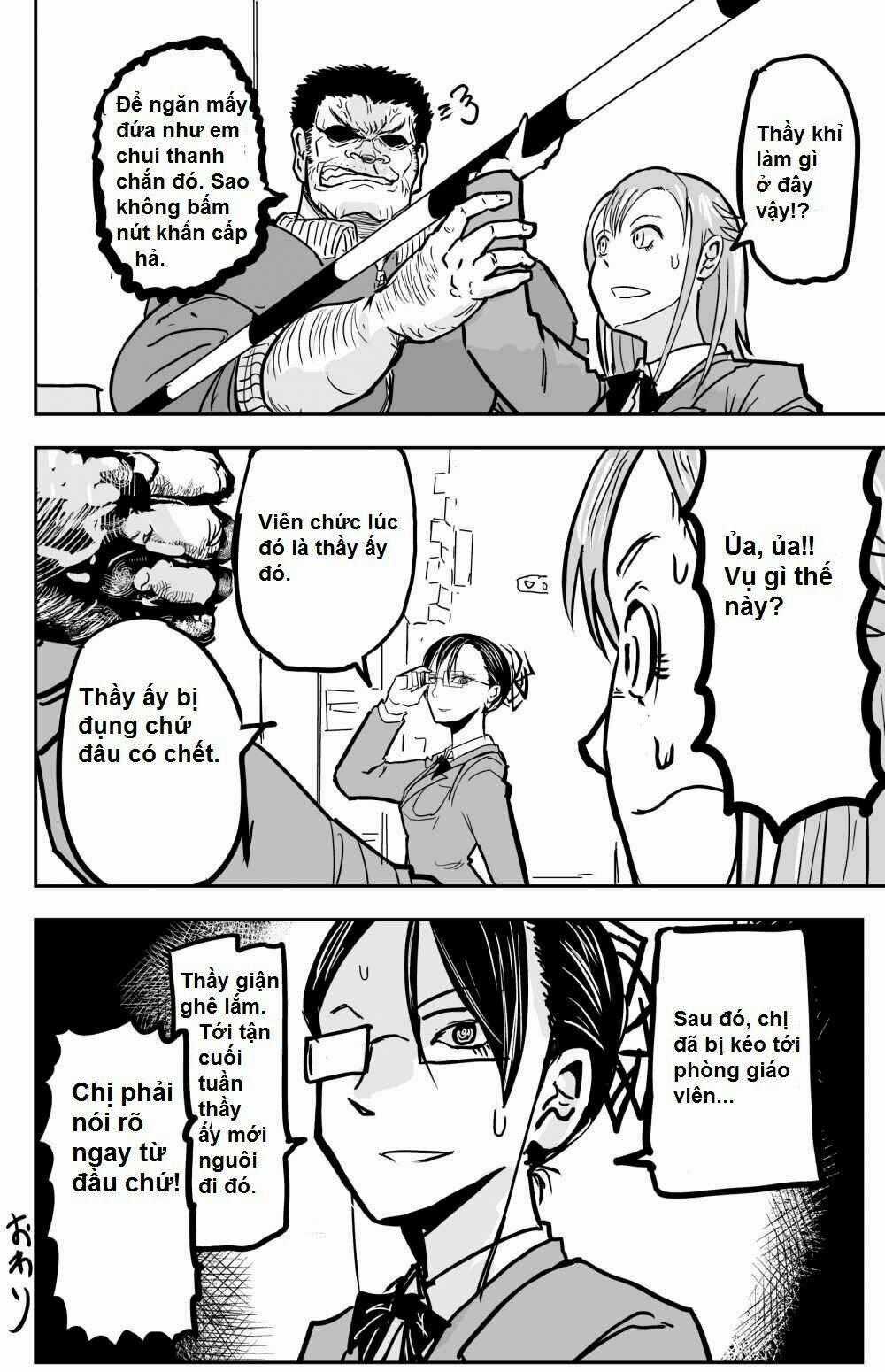 Manga Về Giáo Viên Thể Dục Lẽ Ra Phải Chết Đầu Phim Kinh Dị Chapter 10 trang 3