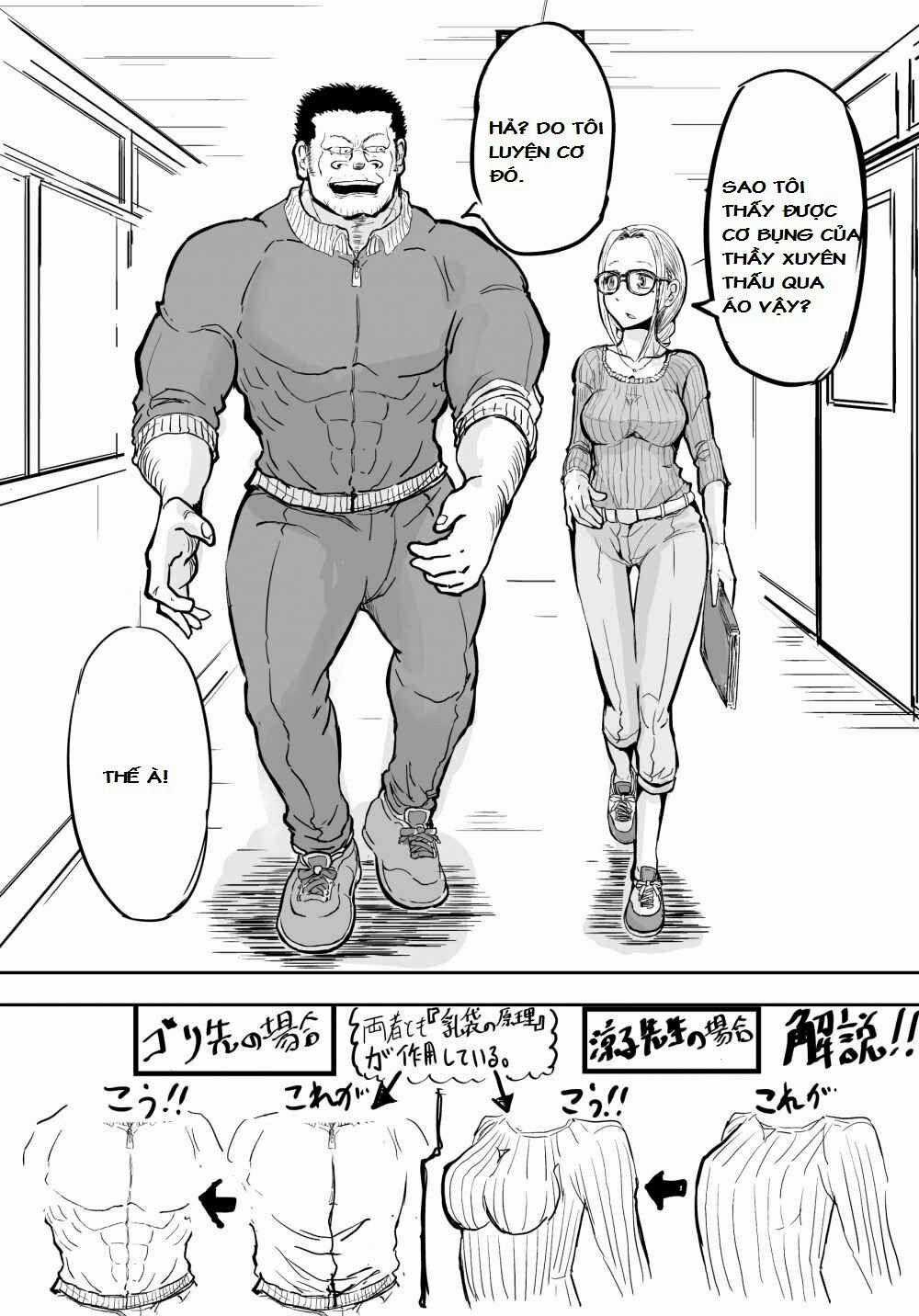 Manga Về Giáo Viên Thể Dục Lẽ Ra Phải Chết Đầu Phim Kinh Dị Chapter 13 trang 4