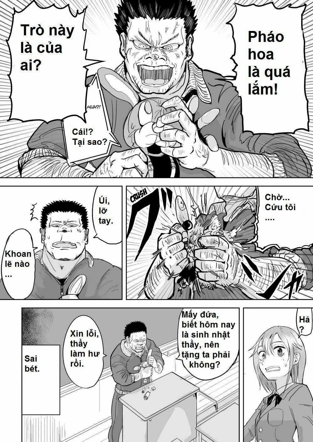 Manga Về Giáo Viên Thể Dục Lẽ Ra Phải Chết Đầu Phim Kinh Dị Chapter 2 trang 3