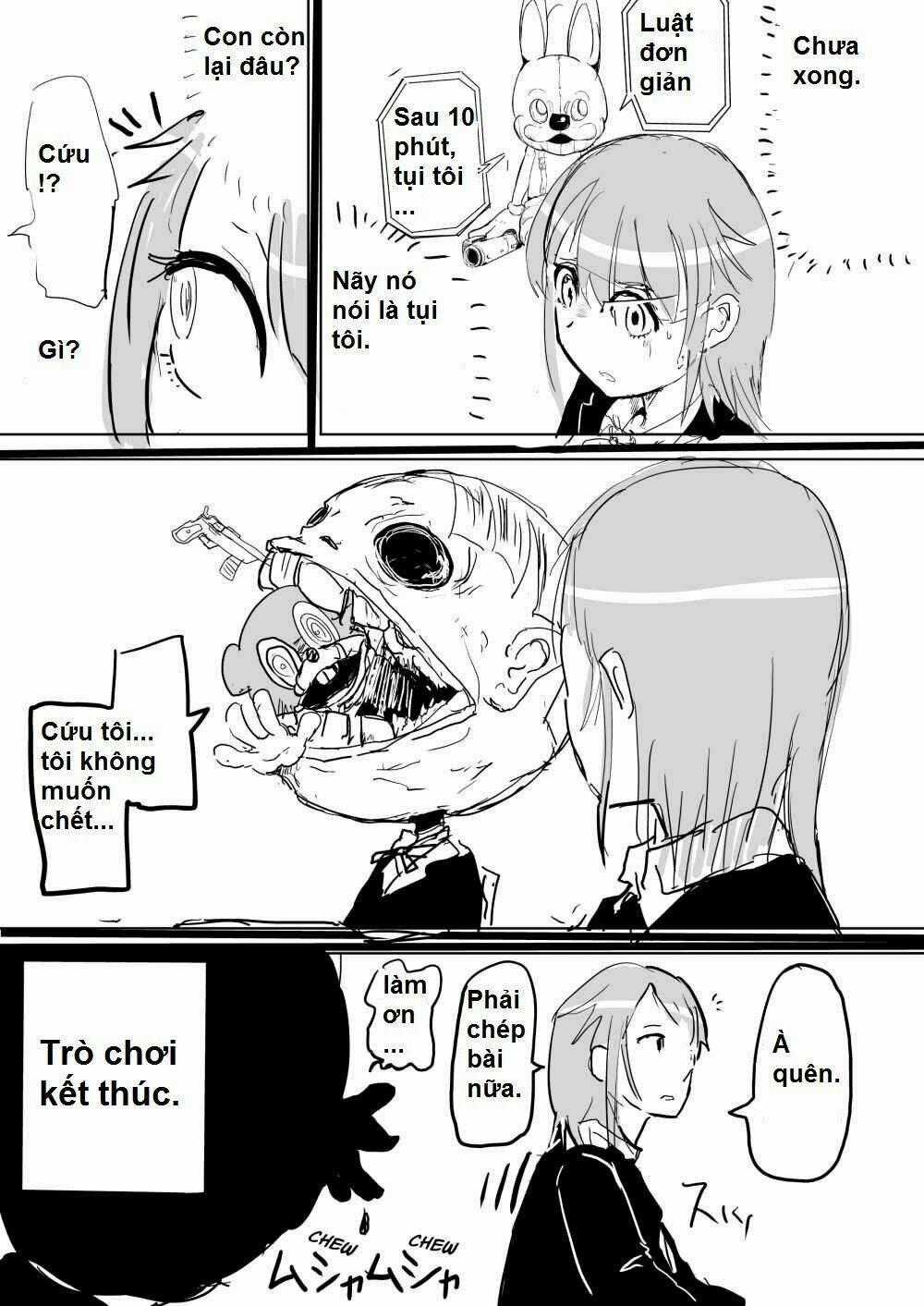 Manga Về Giáo Viên Thể Dục Lẽ Ra Phải Chết Đầu Phim Kinh Dị Chapter 2 trang 4