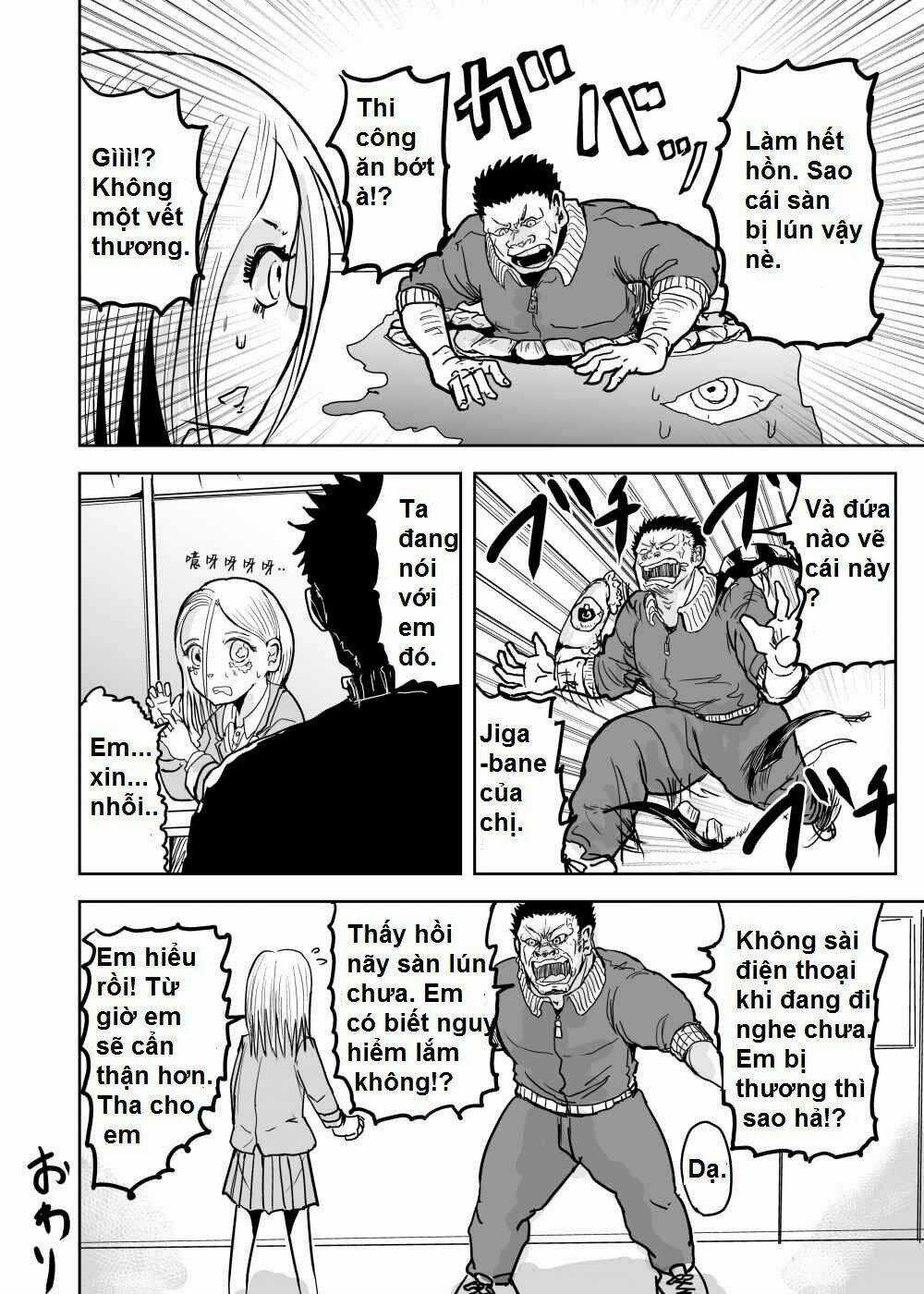 Manga Về Giáo Viên Thể Dục Lẽ Ra Phải Chết Đầu Phim Kinh Dị Chapter 3 trang 3