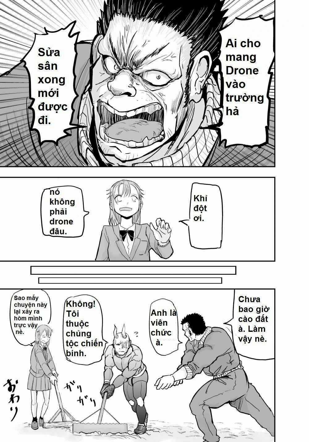 Manga Về Giáo Viên Thể Dục Lẽ Ra Phải Chết Đầu Phim Kinh Dị Chapter 4 trang 4