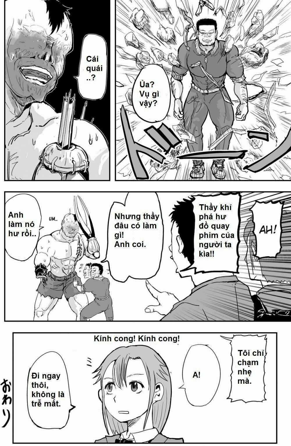 Manga Về Giáo Viên Thể Dục Lẽ Ra Phải Chết Đầu Phim Kinh Dị Chapter 6 trang 3