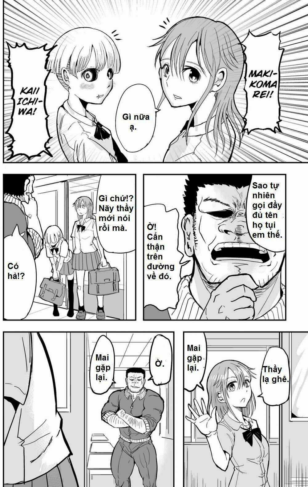 Manga Về Giáo Viên Thể Dục Lẽ Ra Phải Chết Đầu Phim Kinh Dị Chapter 8 trang 3