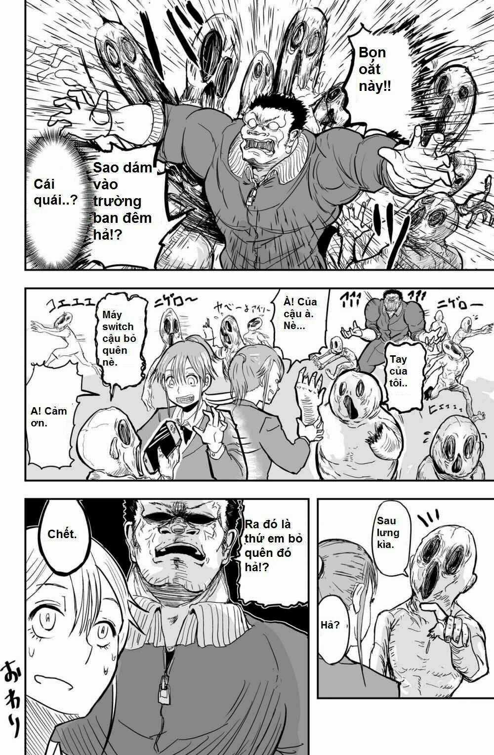 Manga Về Giáo Viên Thể Dục Lẽ Ra Phải Chết Đầu Phim Kinh Dị Chapter 9 trang 3