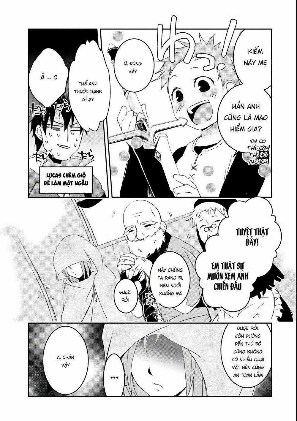 Mannen D-Rank No Chuunen Boukensha, Yotta Ikioi De Densetsu No Ken Wo Hikkonuku Chapter 4 trang 9