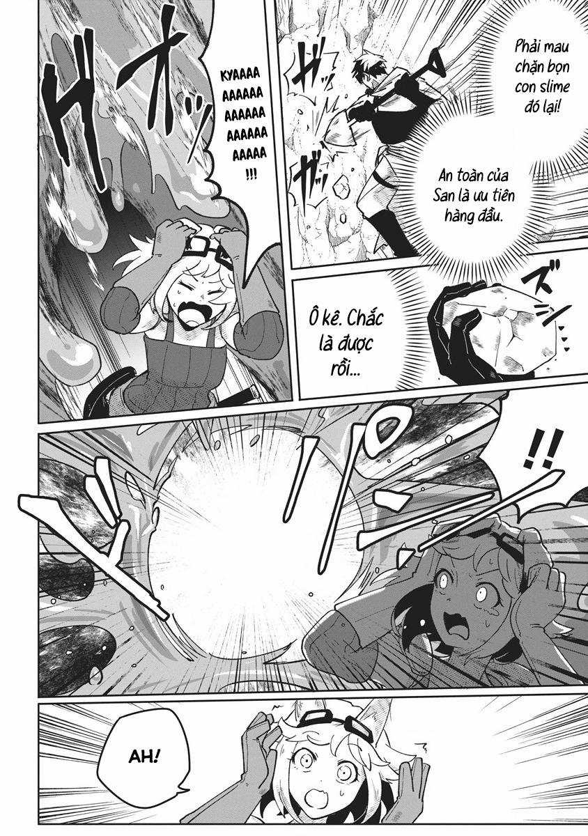 Mạo hiểm giả sống trong Mê cung muốn từ bỏ việc làm Bá chủ Hầm ngục Chapter 3 trang 10