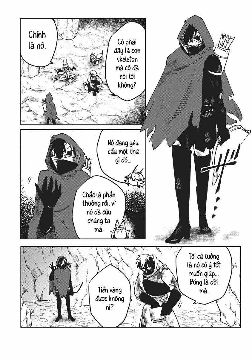 Mạo hiểm giả sống trong Mê cung muốn từ bỏ việc làm Bá chủ Hầm ngục Chapter 3 trang 20