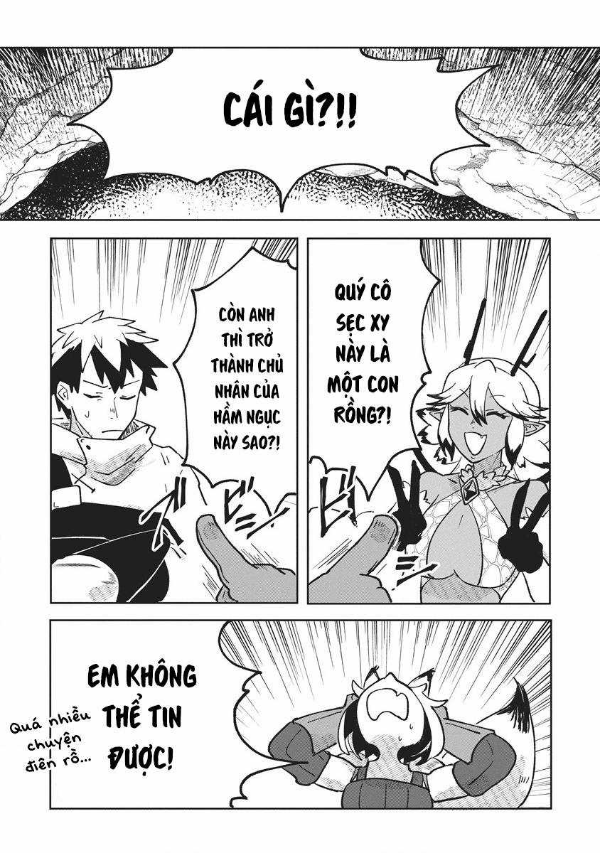 Mạo hiểm giả sống trong Mê cung muốn từ bỏ việc làm Bá chủ Hầm ngục Chapter 3 trang 23