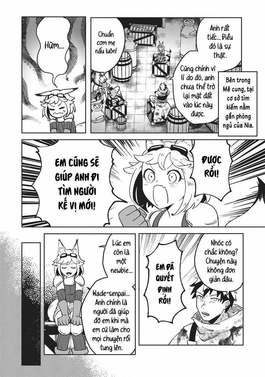 Mạo hiểm giả sống trong Mê cung muốn từ bỏ việc làm Bá chủ Hầm ngục Chapter 3 trang 24