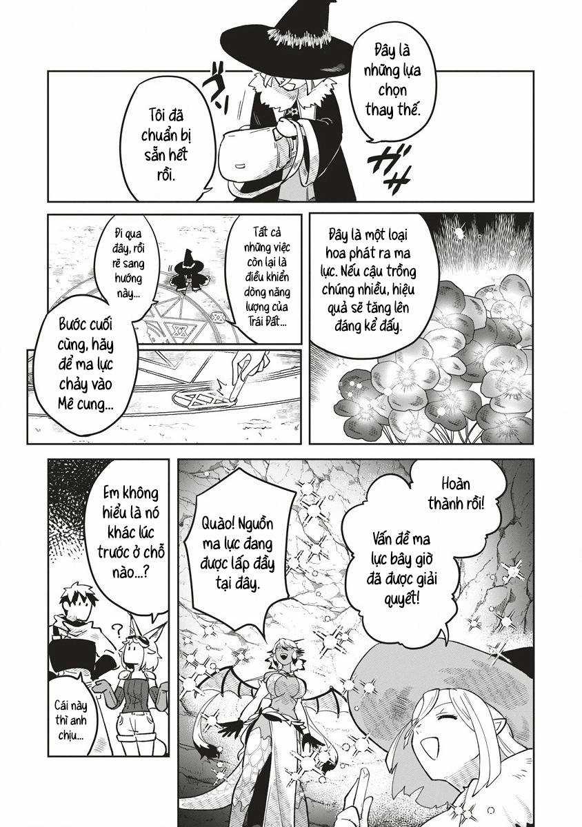 Mạo hiểm giả sống trong Mê cung muốn từ bỏ việc làm Bá chủ Hầm ngục Chapter 4 trang 11