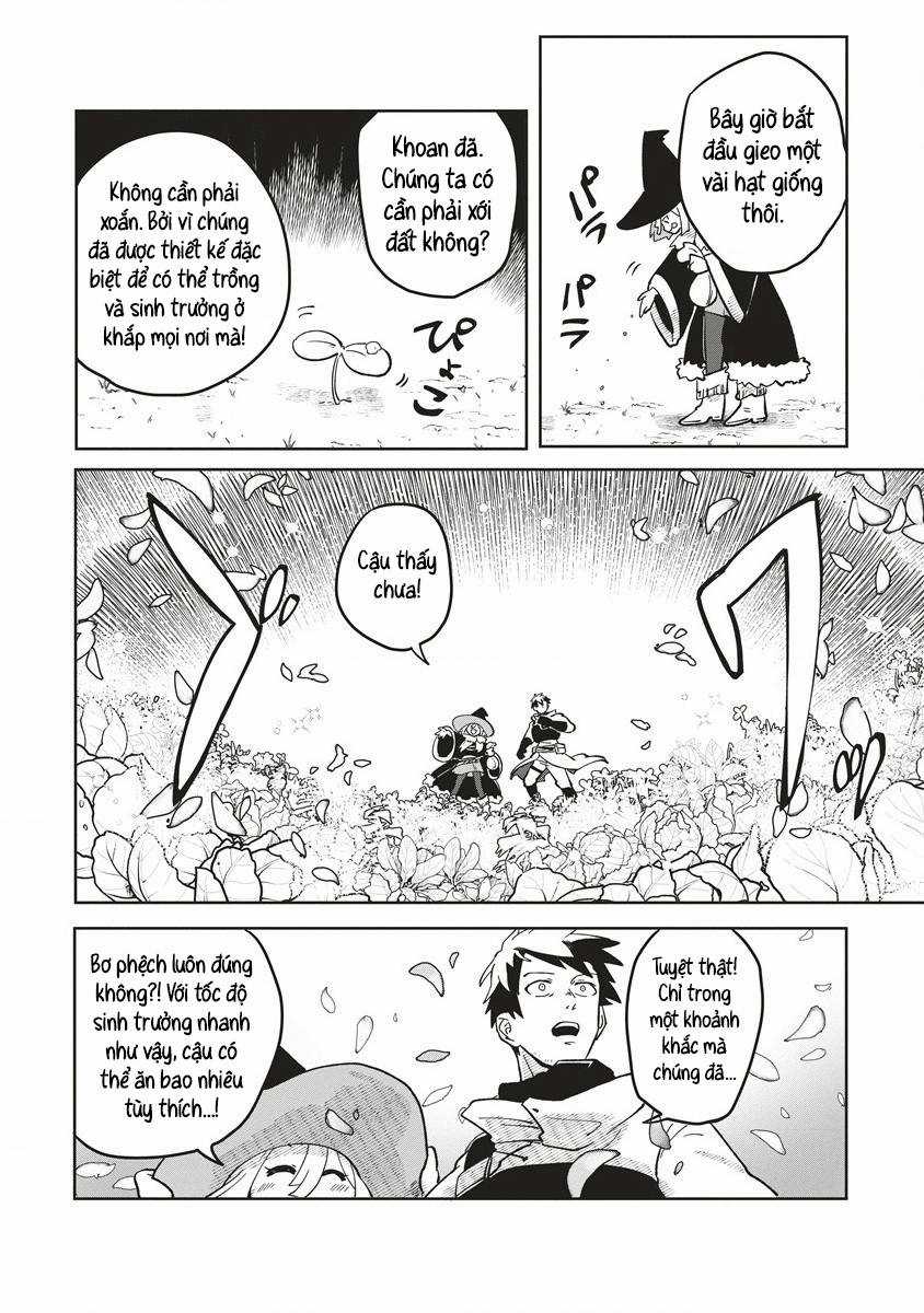 Mạo hiểm giả sống trong Mê cung muốn từ bỏ việc làm Bá chủ Hầm ngục Chapter 4 trang 12