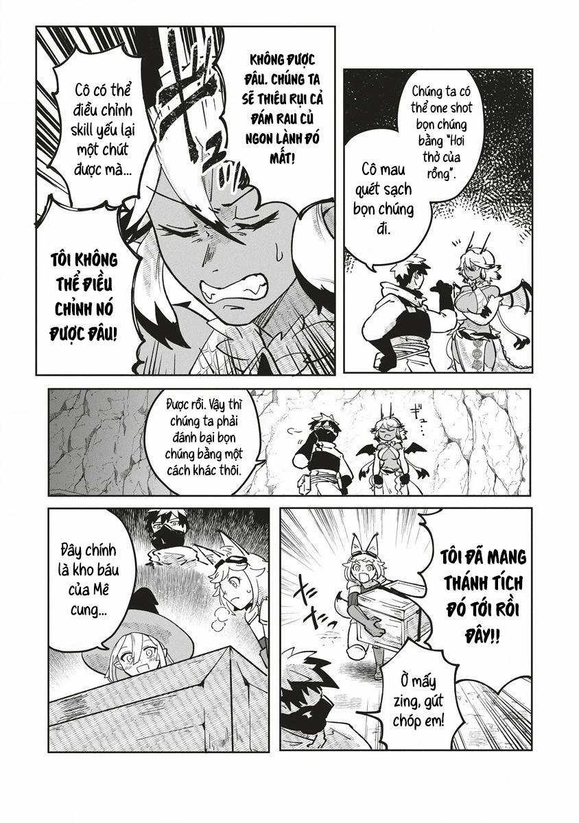 Mạo hiểm giả sống trong Mê cung muốn từ bỏ việc làm Bá chủ Hầm ngục Chapter 4 trang 15