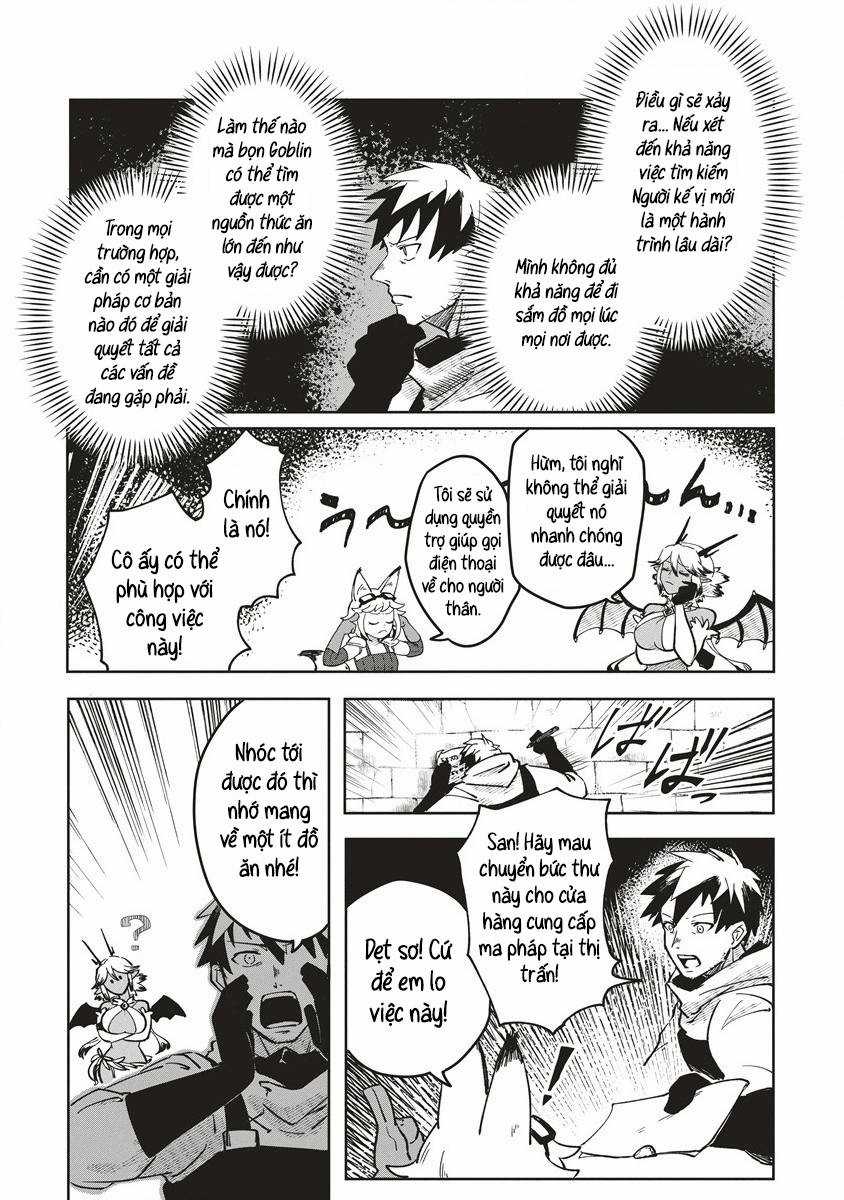 Mạo hiểm giả sống trong Mê cung muốn từ bỏ việc làm Bá chủ Hầm ngục Chapter 4 trang 5