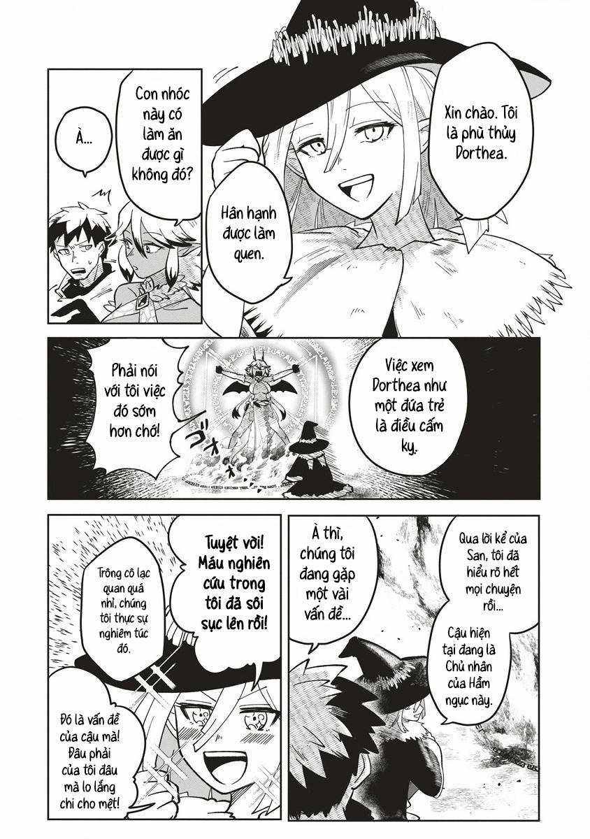 Mạo hiểm giả sống trong Mê cung muốn từ bỏ việc làm Bá chủ Hầm ngục Chapter 4 trang 7