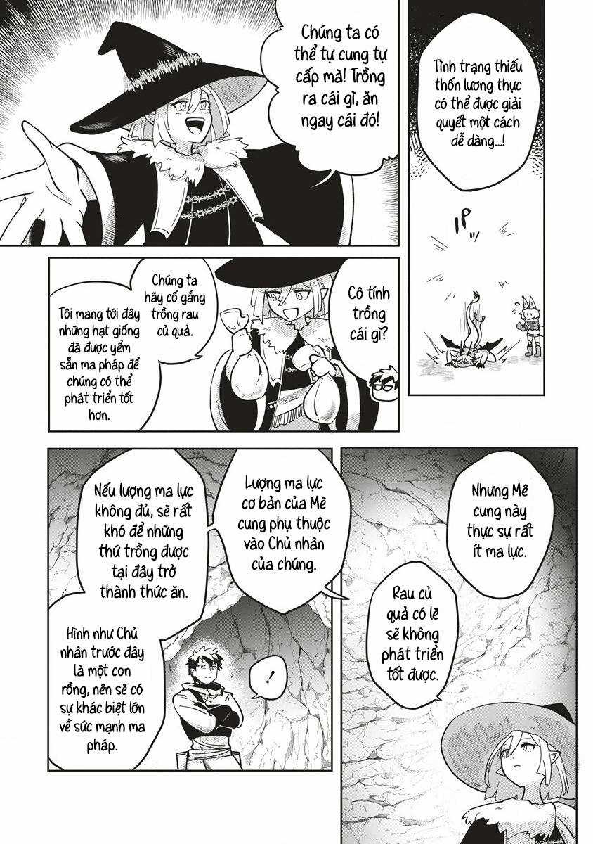 Mạo hiểm giả sống trong Mê cung muốn từ bỏ việc làm Bá chủ Hầm ngục Chapter 4 trang 8