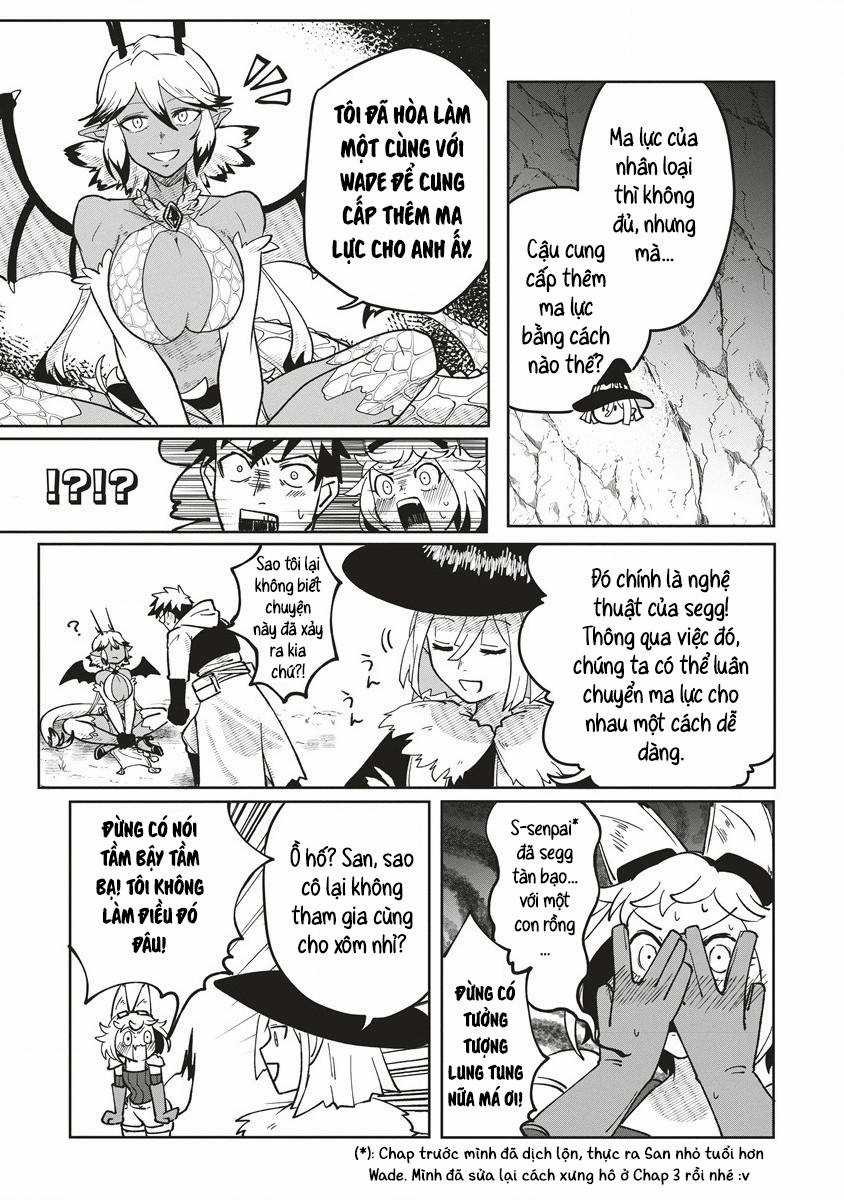 Mạo hiểm giả sống trong Mê cung muốn từ bỏ việc làm Bá chủ Hầm ngục Chapter 4 trang 9