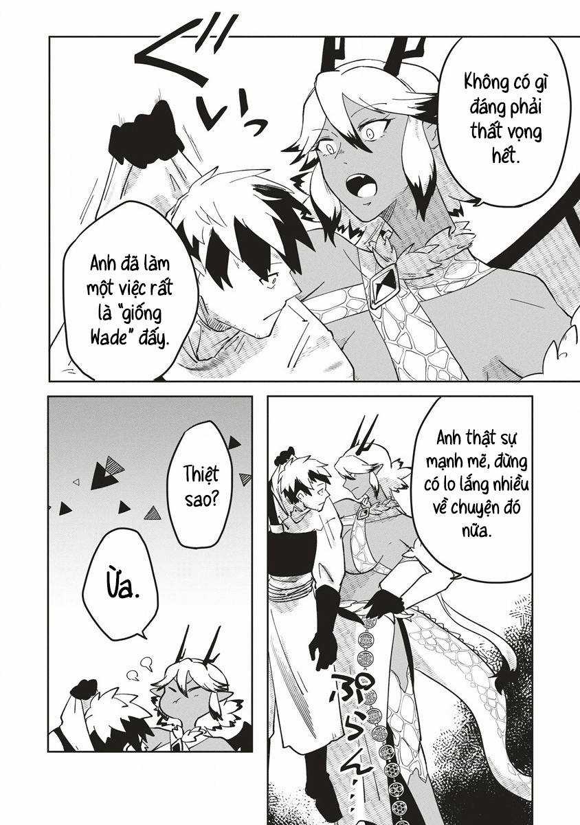 Mạo hiểm giả sống trong Mê cung muốn từ bỏ việc làm Bá chủ Hầm ngục Chapter 5 trang 14