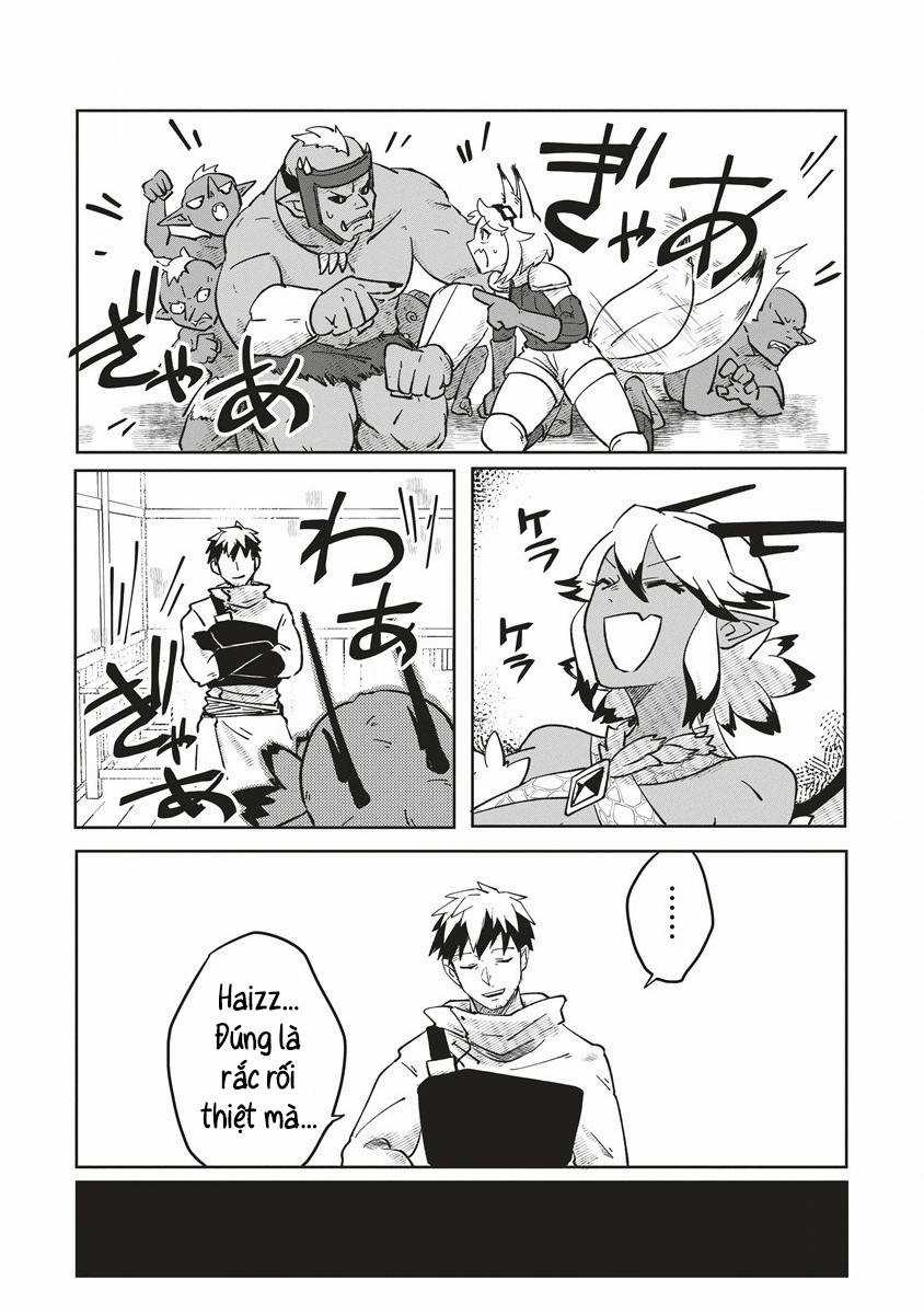 Mạo hiểm giả sống trong Mê cung muốn từ bỏ việc làm Bá chủ Hầm ngục Chapter 5 trang 18